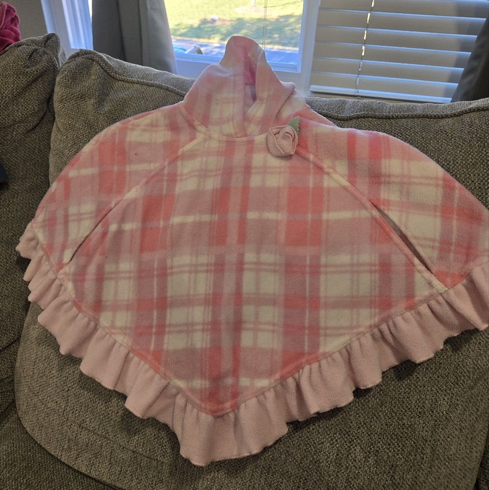 Mack & Co fleece poncho